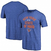 New York Knicks Fanatics Branded Royal New York State Hometown Collection Tri Blend T-Shirt,baseball caps,new era cap wholesale,wholesale hats